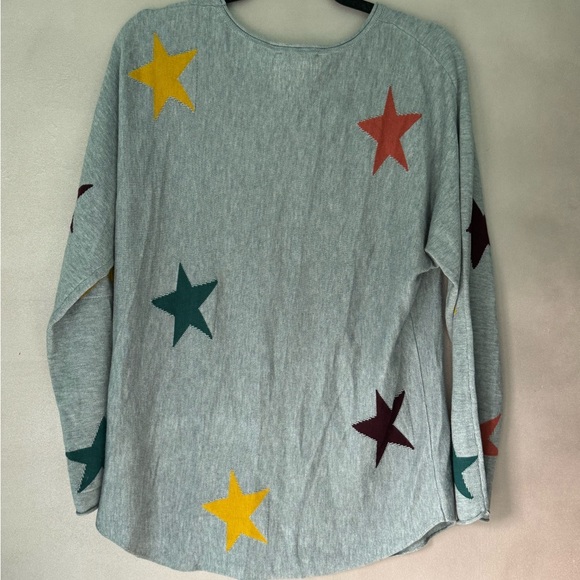 Rachel Roy Super Soft Lightweight Star Knit Sweater - Picture 5 of 6